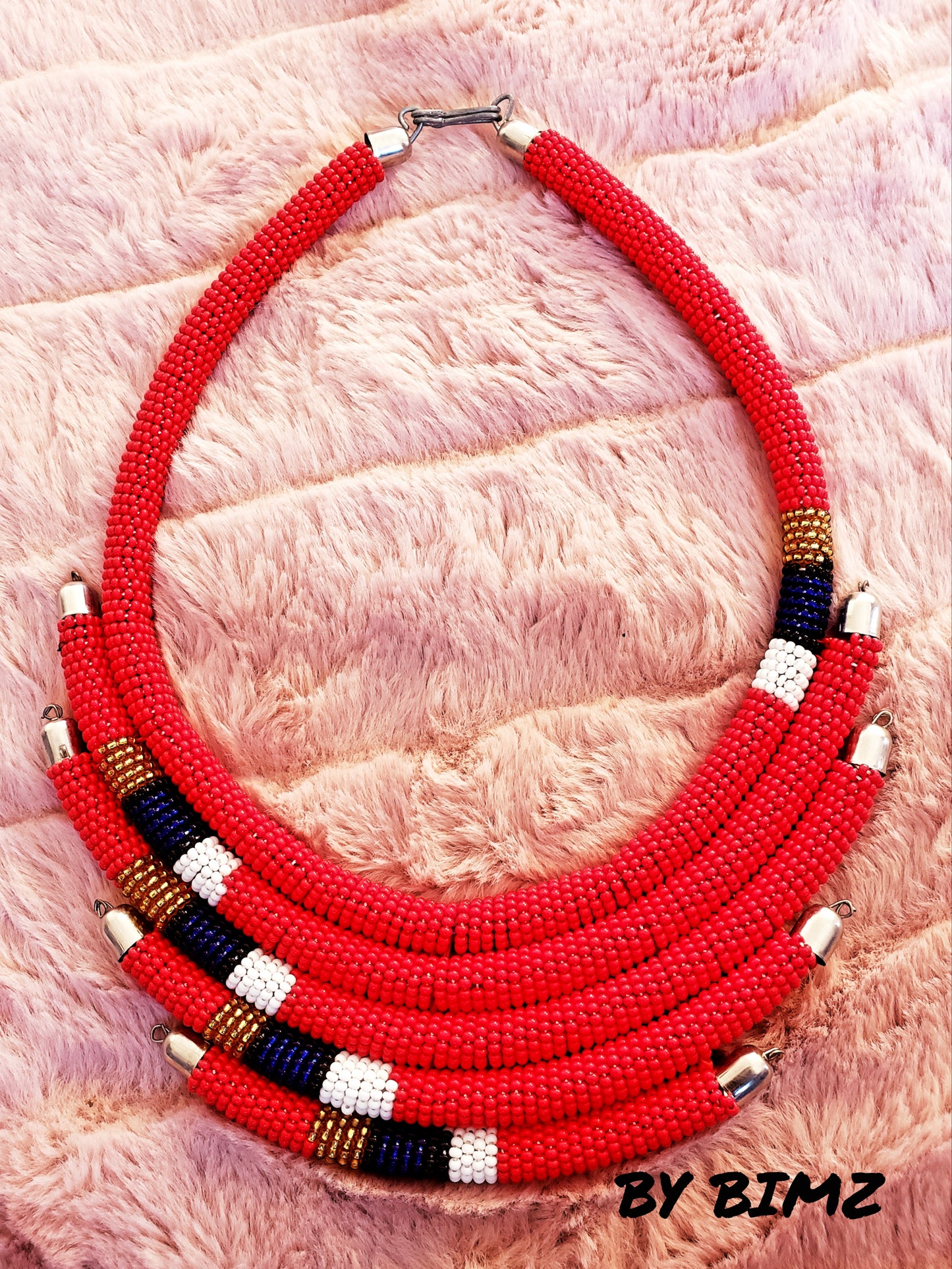 Tiered Beaded Necklace