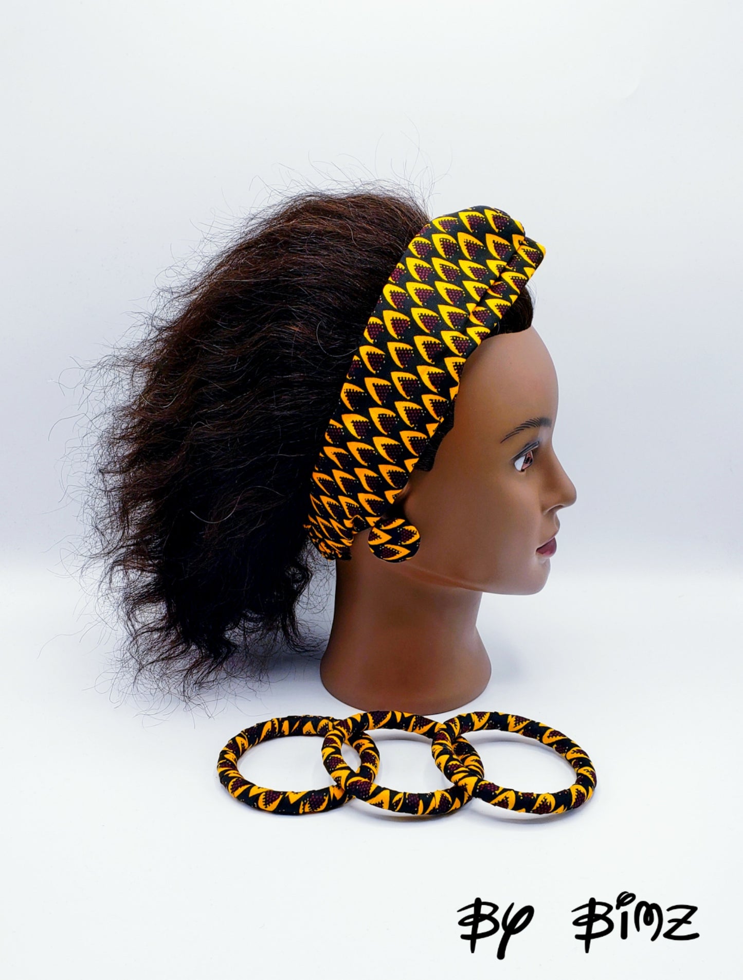 Ankara Headband Set